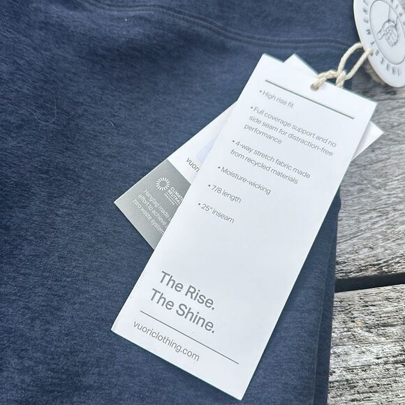 VUORI Clean Elevation Legging Dreamknit Move Leggings Midnight heather XL NWT - Picture 4 of 7